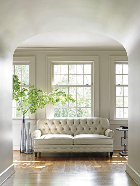 Lexington - Oyster Bay Hillstead Leather Settee - LL7924-23-40 veiw 2
