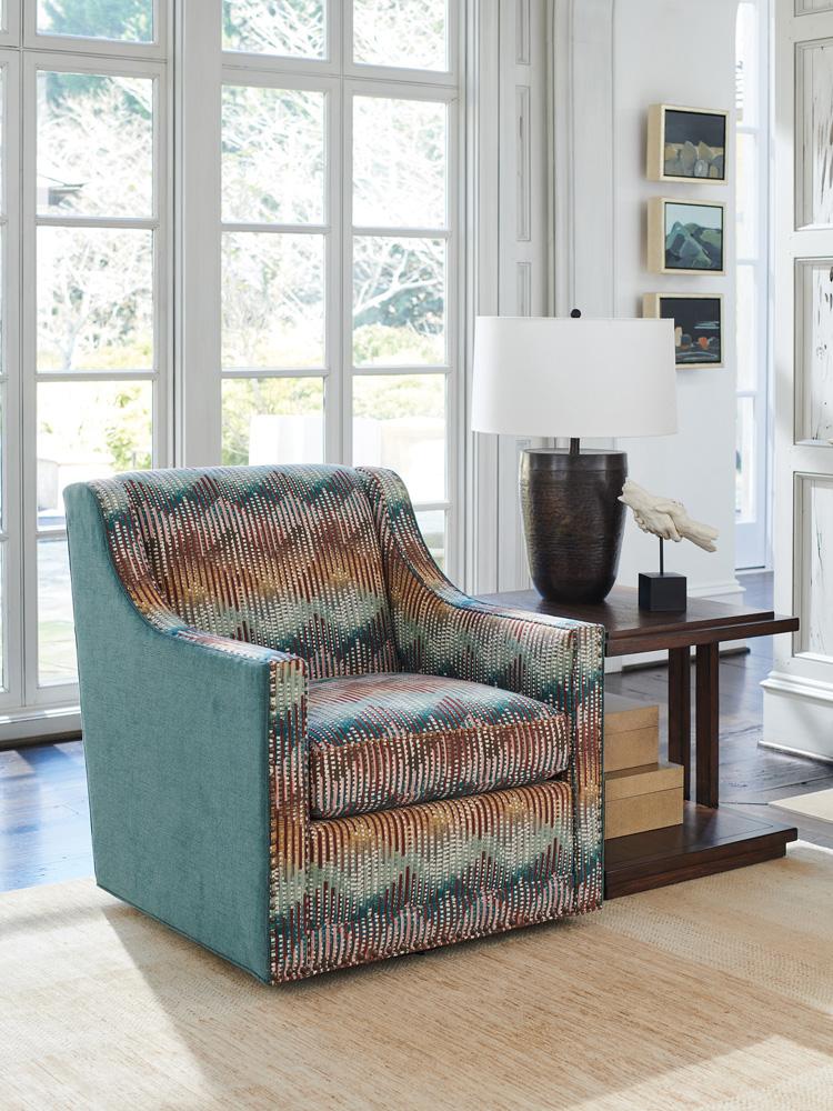 Lexington - Silverado Alvarado Rectangular End Table, Montecito - 740-950 veiw 3