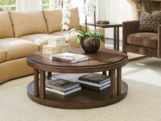 Lexington - Silverado Stinson Round Cocktail Table, Montecito - 740-949 veiw 2