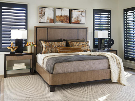Lexington - Zanzibar Cape Verde Panel Bed 6/6 King, Senegal - 416-134C veiw 2