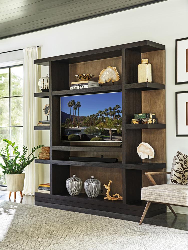 Lexington - Zanzibar Sanderson Media Wall Unit, Senegal - 416-909C veiw 3