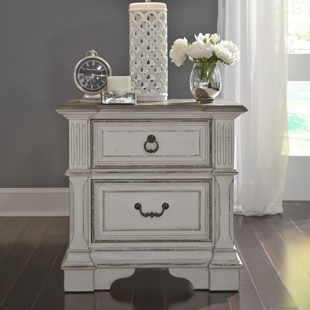 Liberty Furniture - Abbey Park Queen Panel Bed, 2 Night Stands - 520-BR-QPB2NS view 5
