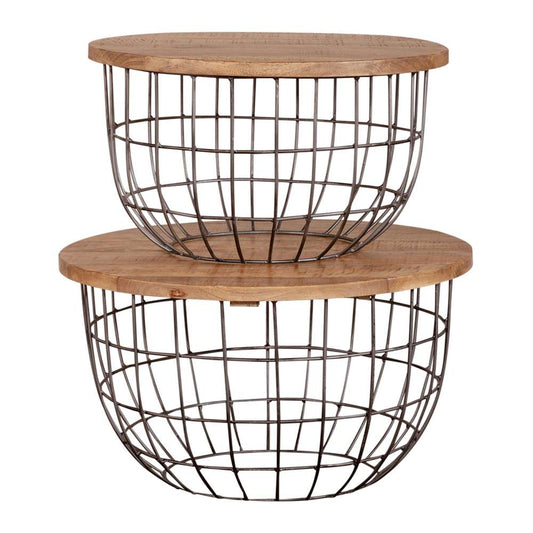 Liberty Furniture - Akins Nesting Caged Accent Tables - 2101-AT2000 veiw 2