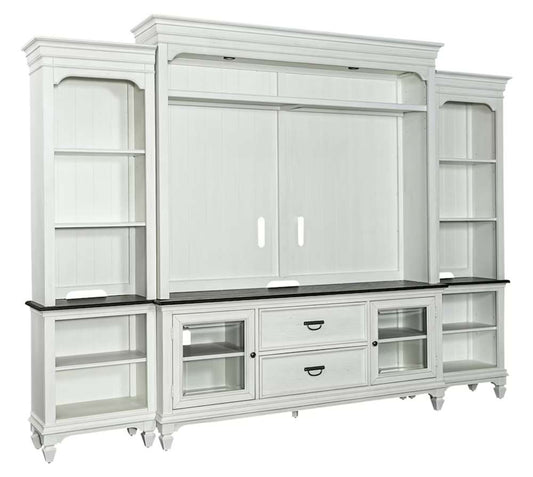 Liberty Furniture - Allyson Park Entertainment Center with Piers - 417-ENT-ECP veiw 2