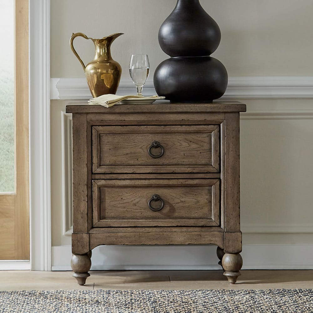 Liberty Furniture - Americana Farmhouse 2 Night Stands - 615-BR-2NS view 9