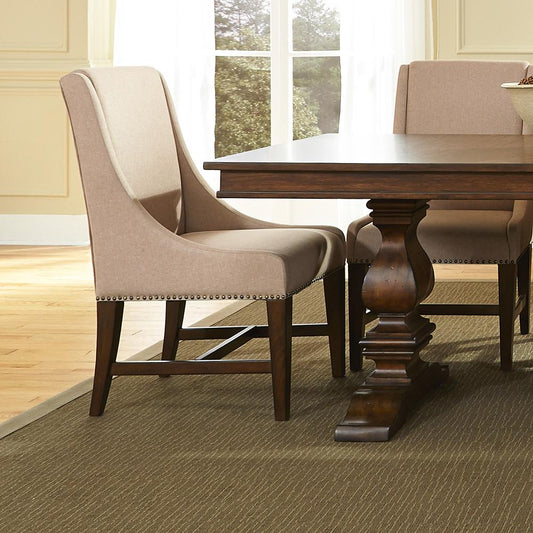 Liberty Furniture - Armand Uph Side Chair in Antique Brownstone - 242-C6501S veiw 2