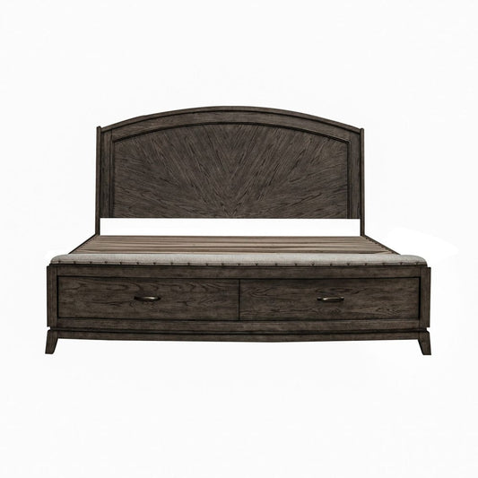 Liberty Furniture - Avalon Queen Panel Storage Bed, 2 Night Stands - 805B-BR-QPBS2NS view 2