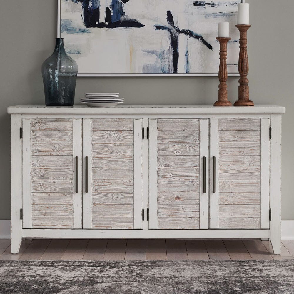 Liberty Furniture - Backroads - Buffet in White - 142-CB6836 view 1