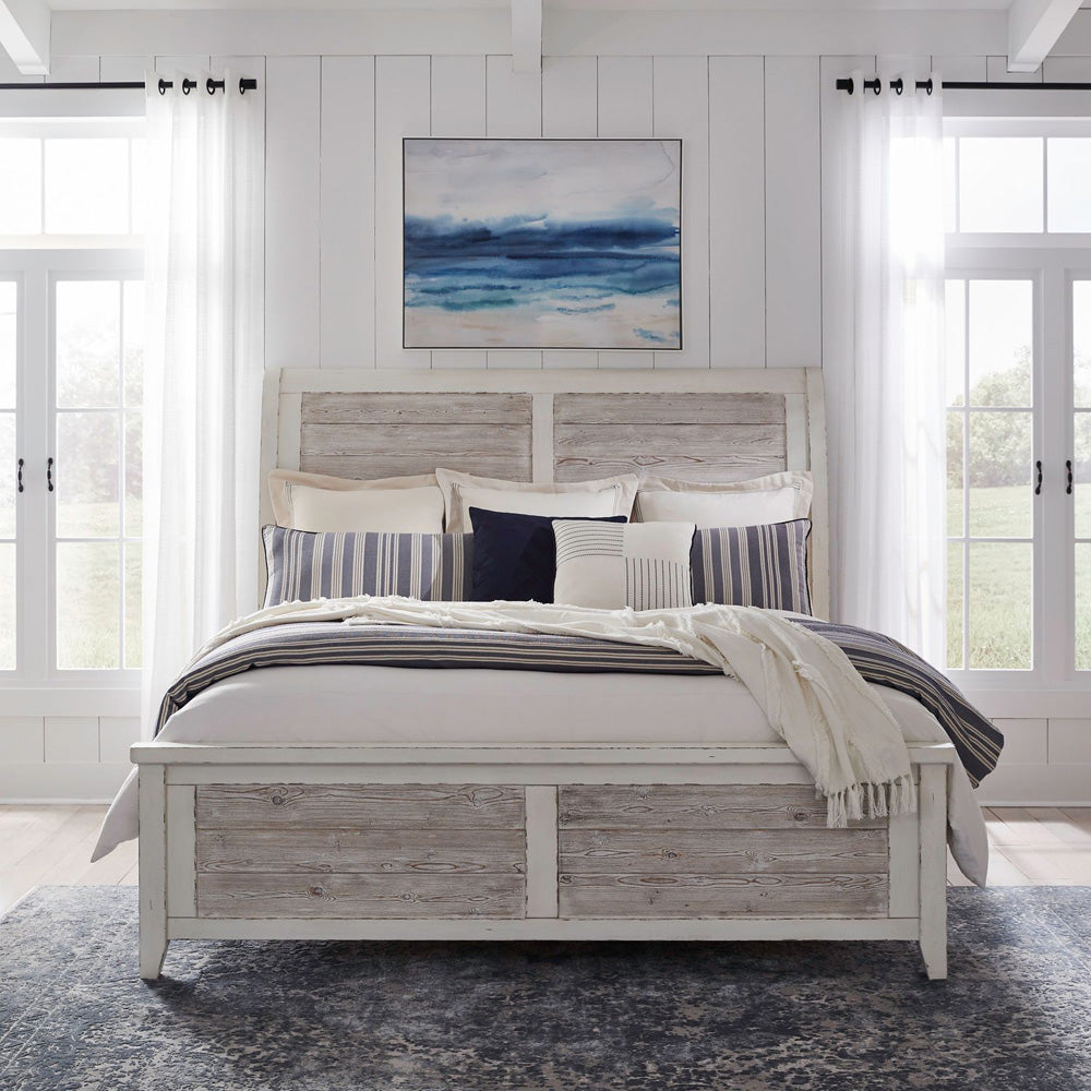 Liberty Furniture - Backroads Queen Sleigh Bed - 142-BR-QSL view 1