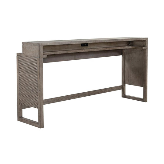 Liberty Furniture - Bartlett Field Console Bar Table in Dusty Taupe - 798-OT7236 veiw 2