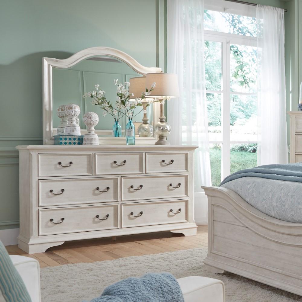 Liberty Furniture - Bayside Arched Mirror - 249-BR51 veiw 4