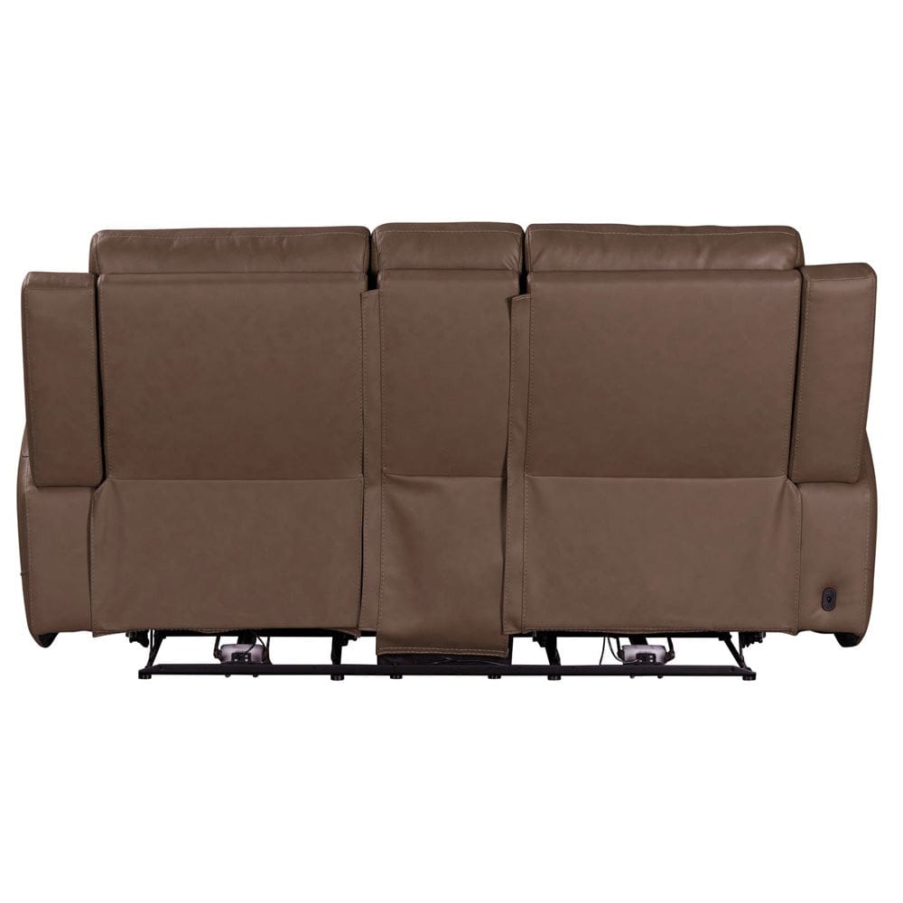 Liberty Furniture - Beckham - Loveseat w/ Console P2 & ZG in Brown - 7023SD-22P view 6