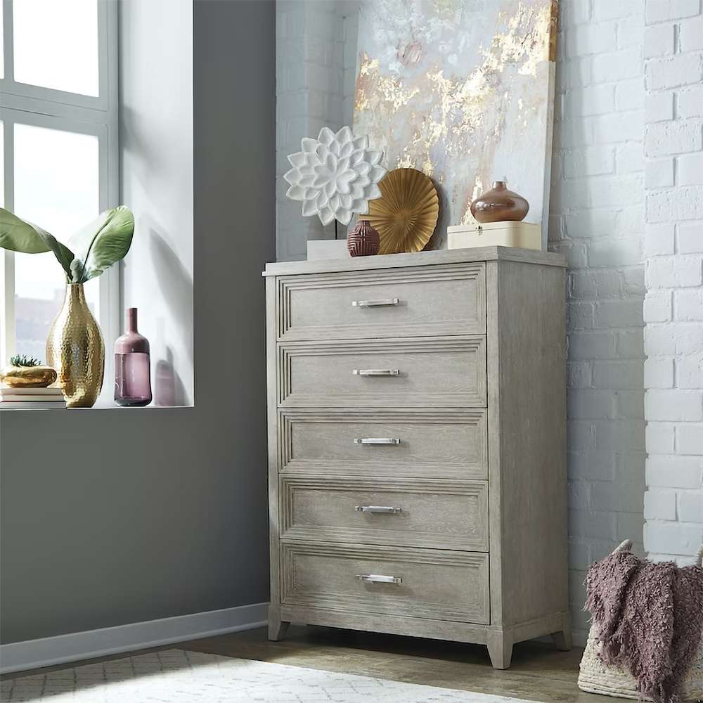 Liberty Furniture - Belmar 5 Drawer Chest - 902-BR41 veiw 6