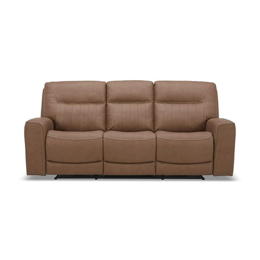 Liberty Furniture - Bennett Sofa P2 & ZG - Butternut in Butternut Leather - 7009BU-32P veiw 2