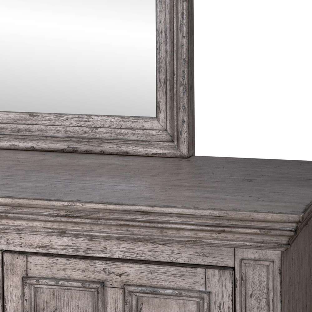 Liberty Furniture - Big Valley Dresser & Mirror - 361G-BR-DM veiw 6