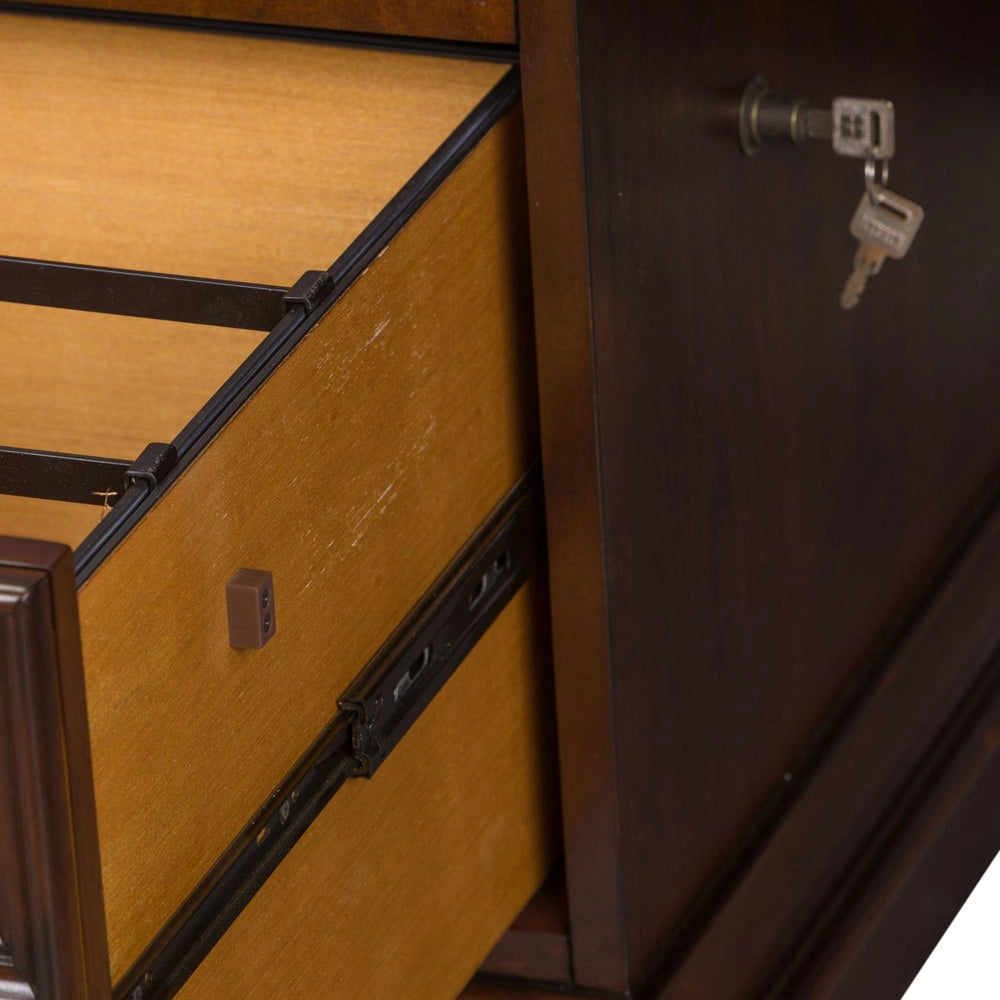 Liberty Furniture - Brayton Manor Jr Executive Desk - 273-HOJ-JED