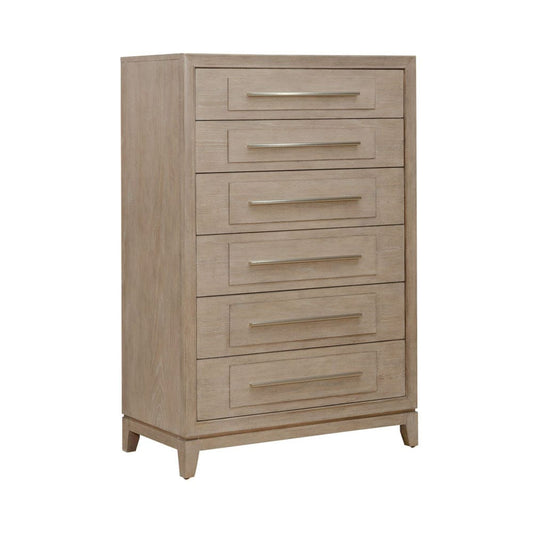 Liberty Furniture - Brentwood - 6 Drawer Chest in Brown - 789-BR41 view 2