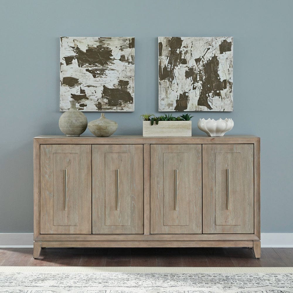 Liberty Furniture - Brentwood - Sideboard in Brown - 789-SB6836 view 1