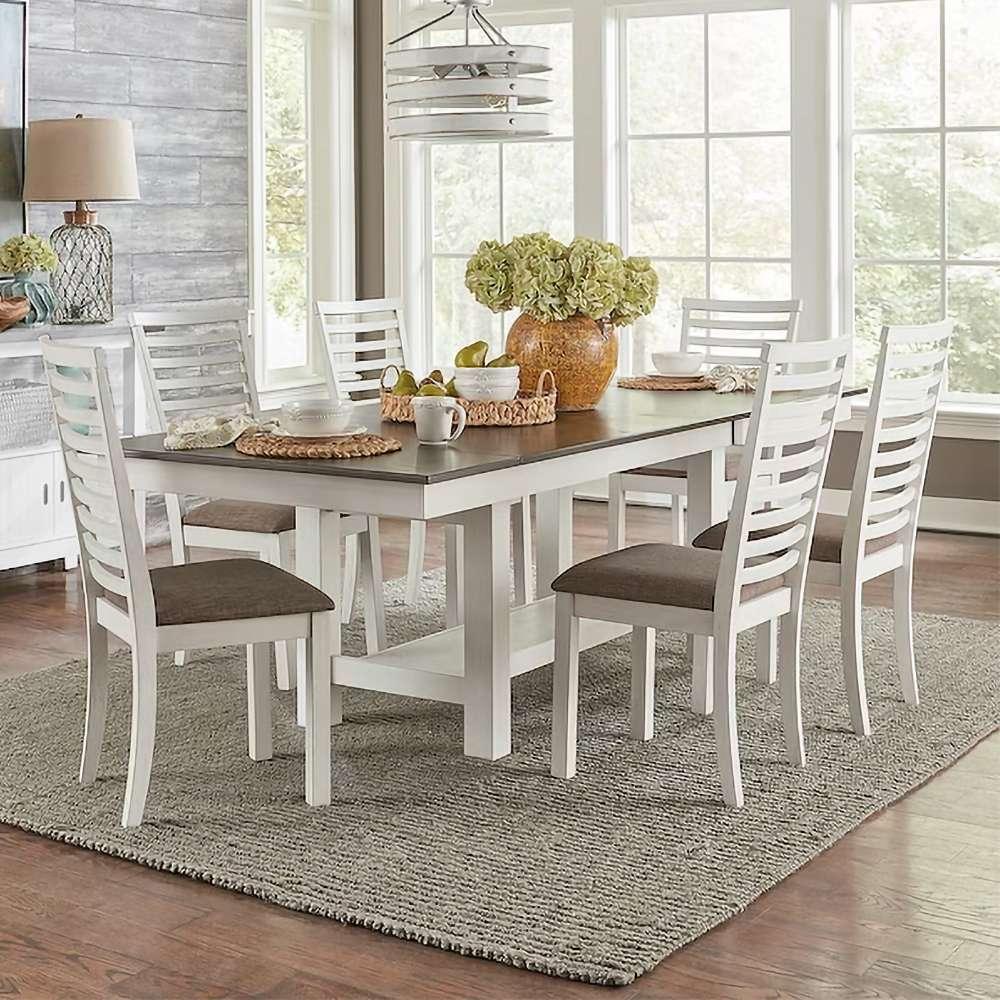 Liberty Furniture - Brook Bay Trestle Table - 182-P4094_182-T4094 veiw 3