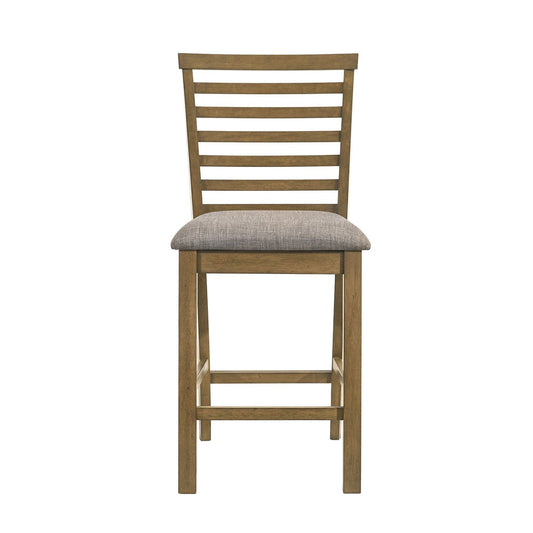 Liberty Furniture - Brook Bay Uph Ladder Back Counter Chair - Set of 2 - 182WT-B200124-2PK view 2