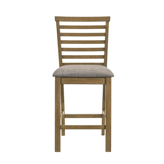 Liberty Furniture - Brook Bay Uph Ladder Back Counter Chair - Set of 2 - 182WT-B200124-2PK view 2