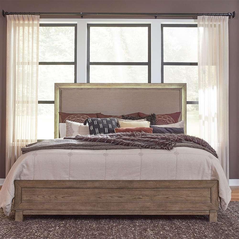 Liberty Furniture - Canyon Road King Upholstered Bed - 876-BR-KUB veiw 1