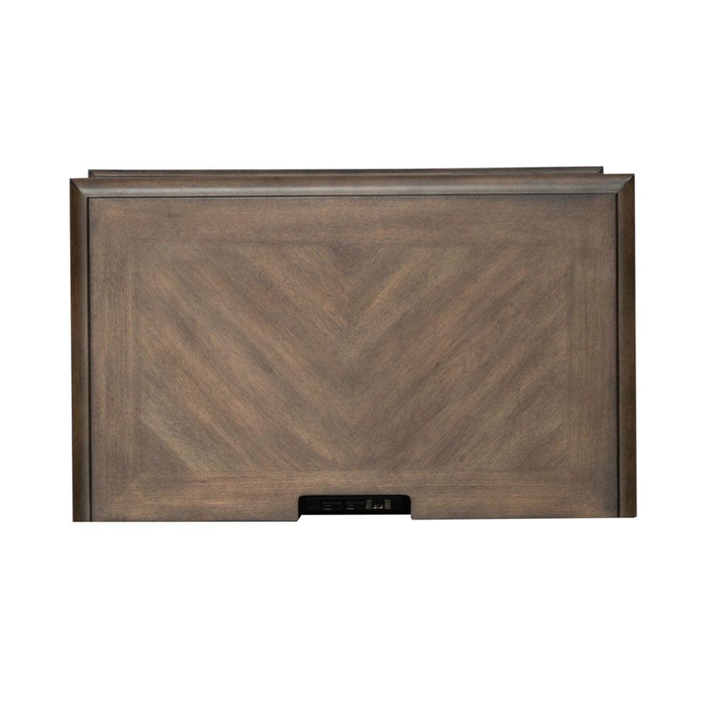 Liberty Furniture - Carlisle Court - 3 Drawer Night Stand with Charging Station in Brown - 502-BR61 view 6