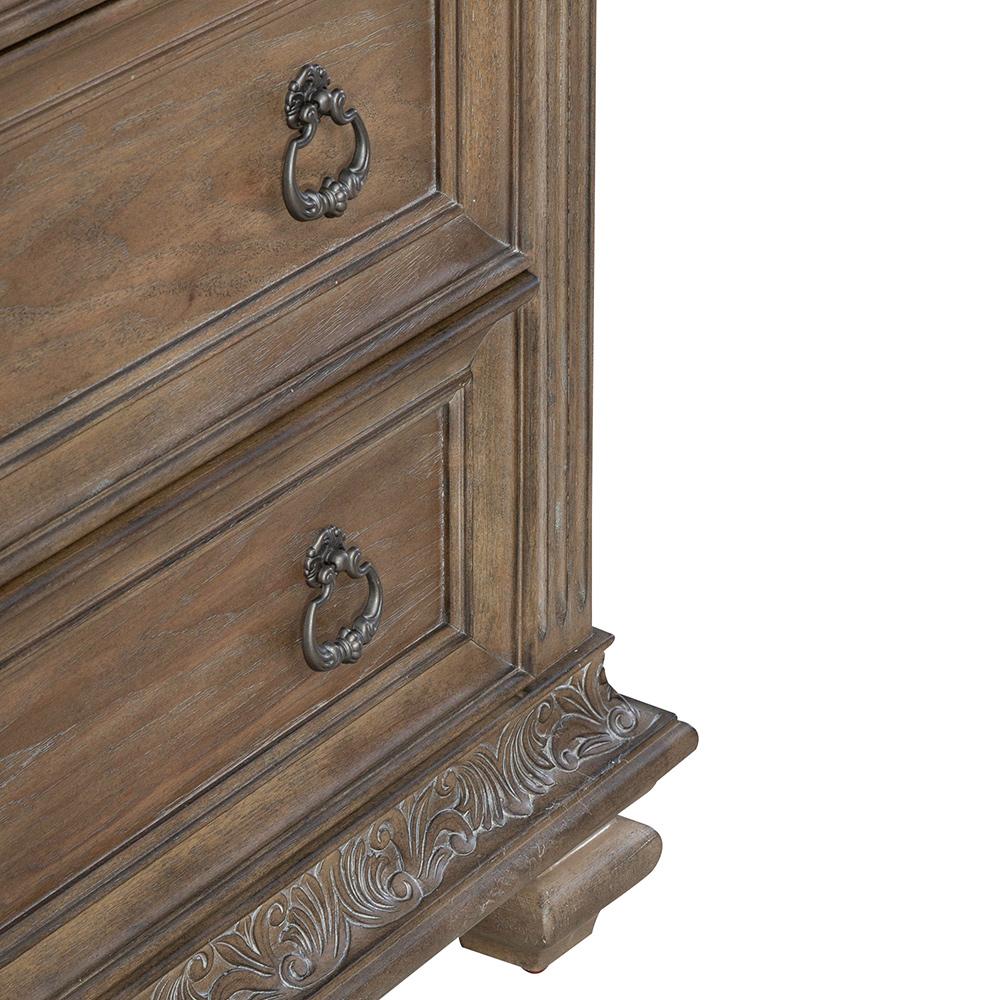 Liberty Furniture - Carlisle Court 5 Drawer Chest in Chestnut w/ Dusty Wax - 502-BR41 veiw 11