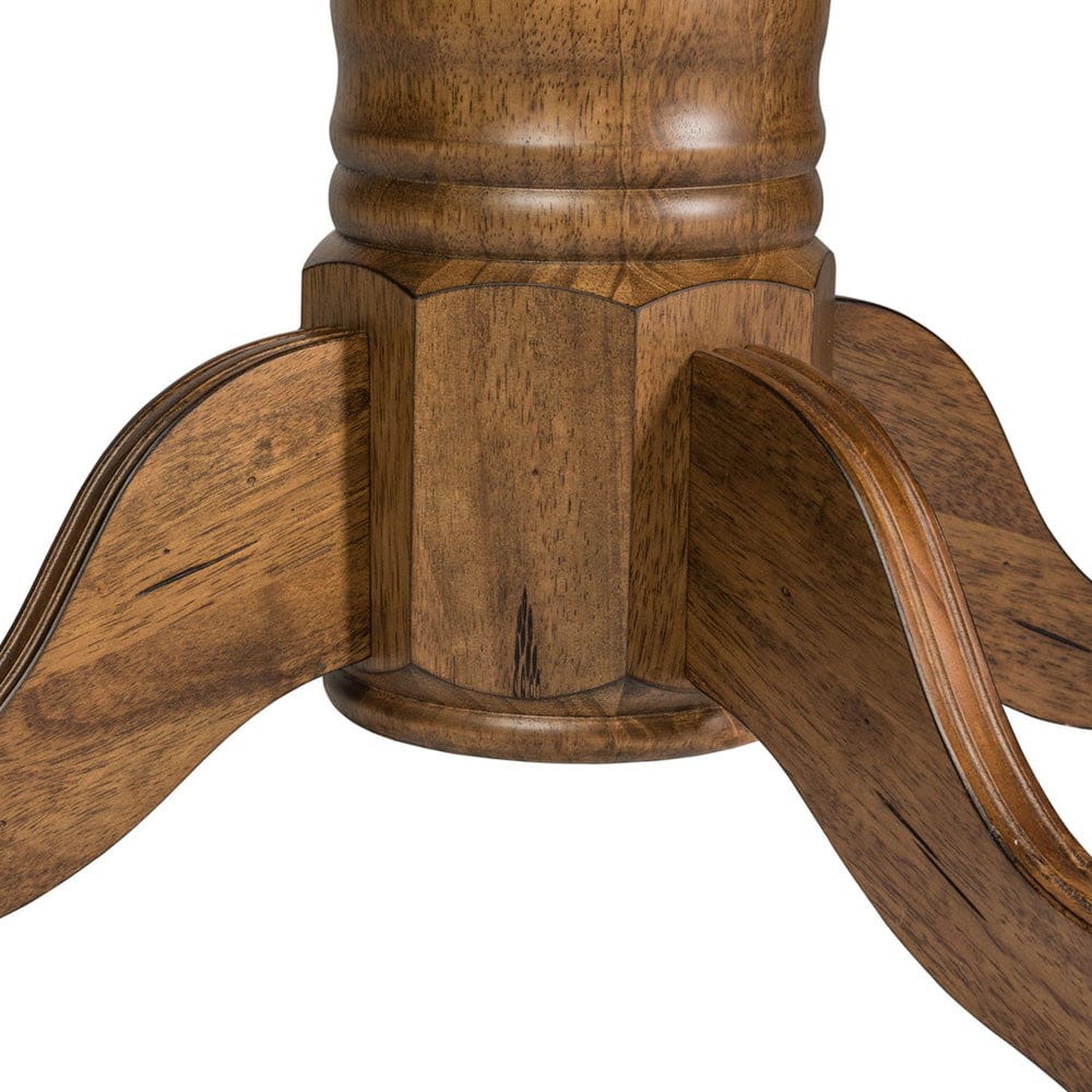 Liberty Furniture - Carolina Crossing - 3 Piece Round Table Set in Brown - 186-CD-3ROS view 4