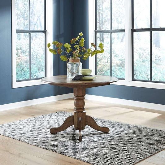 Liberty Furniture - Carolina Crossing 5 Piece Drop Leaf Set - 186-CD-5DLS veiw 2