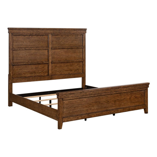 Liberty Furniture - Carolina Park King Panel Bed, 2 Night Stands - 930-BR-KPB2NS view 2