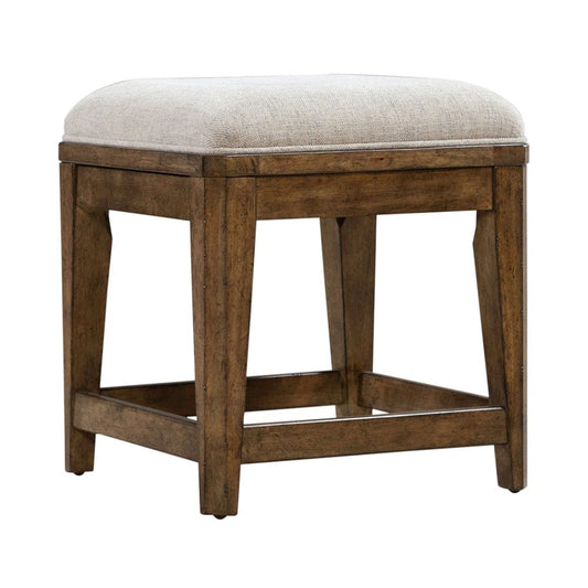 Liberty Furniture - Carolina Park - Uph Console Stool in Brown - 930-OT9001 view 2