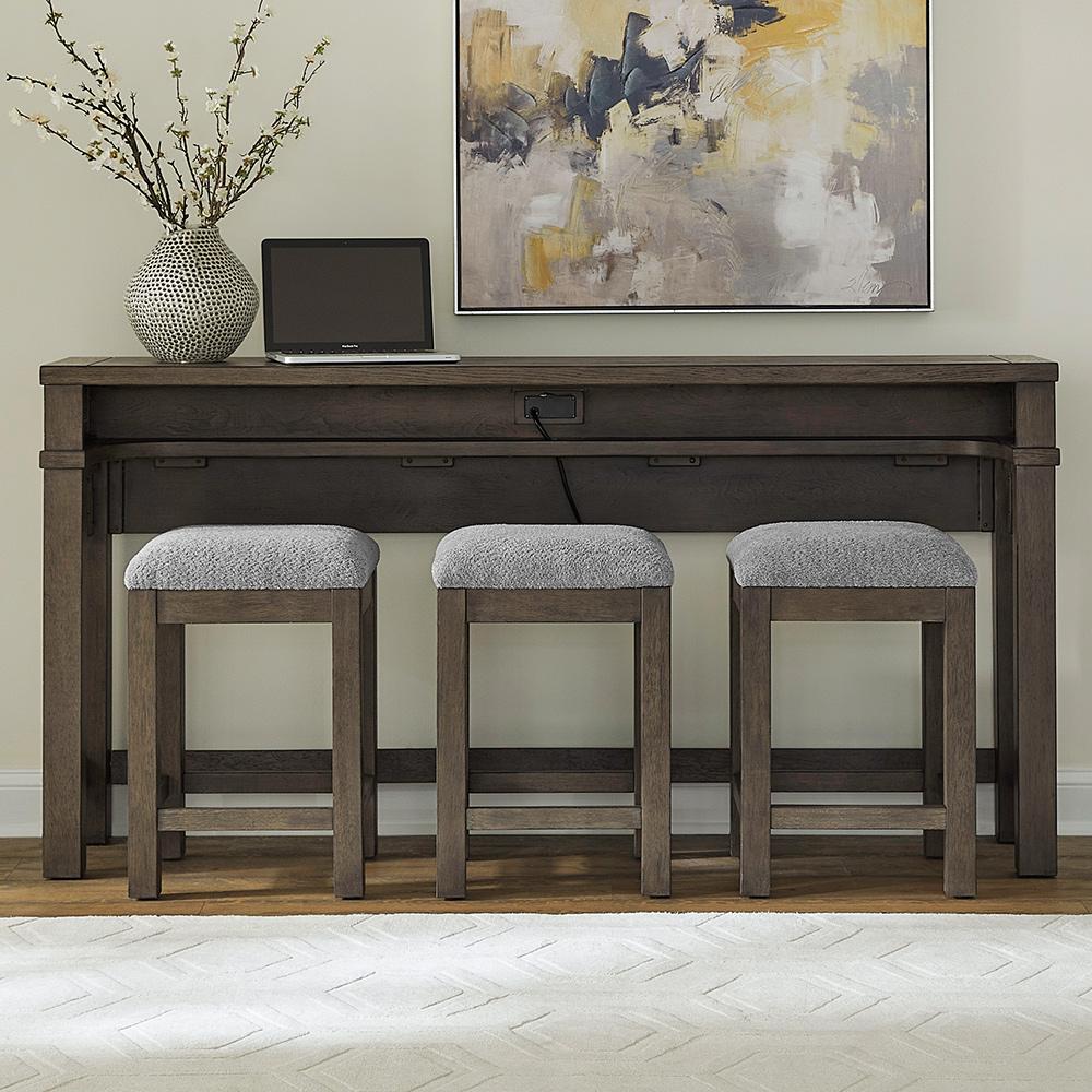 Liberty Furniture - Cascade Falls 4 Piece Set in Satin Espresso - 732-OT-4PCS veiw 1