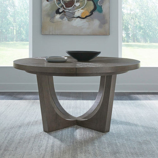 Liberty Furniture - Cascade Falls - Pedestal Table Set in Brown - 732-DR-PDS view 2