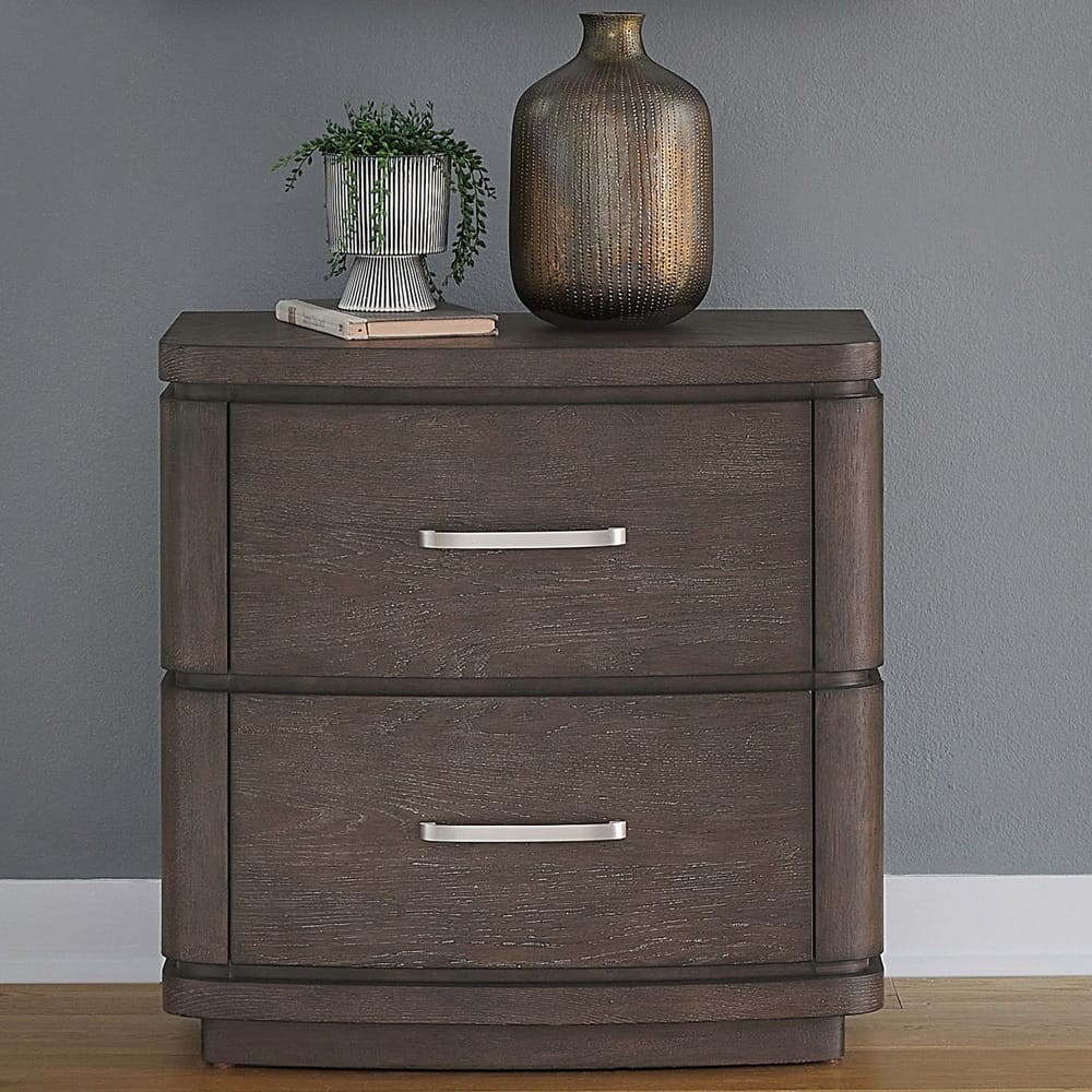 Liberty Furniture - Cascade Falls Queen Panel Bed, 2 Night Stands - 732-BR-QPB2NS view 7