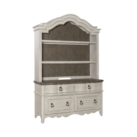 Liberty Furniture - Chesapeake Credenza & Hutch - 493W-HO-CHS veiw 2