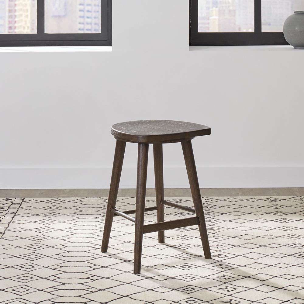 Liberty Furniture - City View Console Stool in Coffee Bean - 145-OT9000 veiw 1