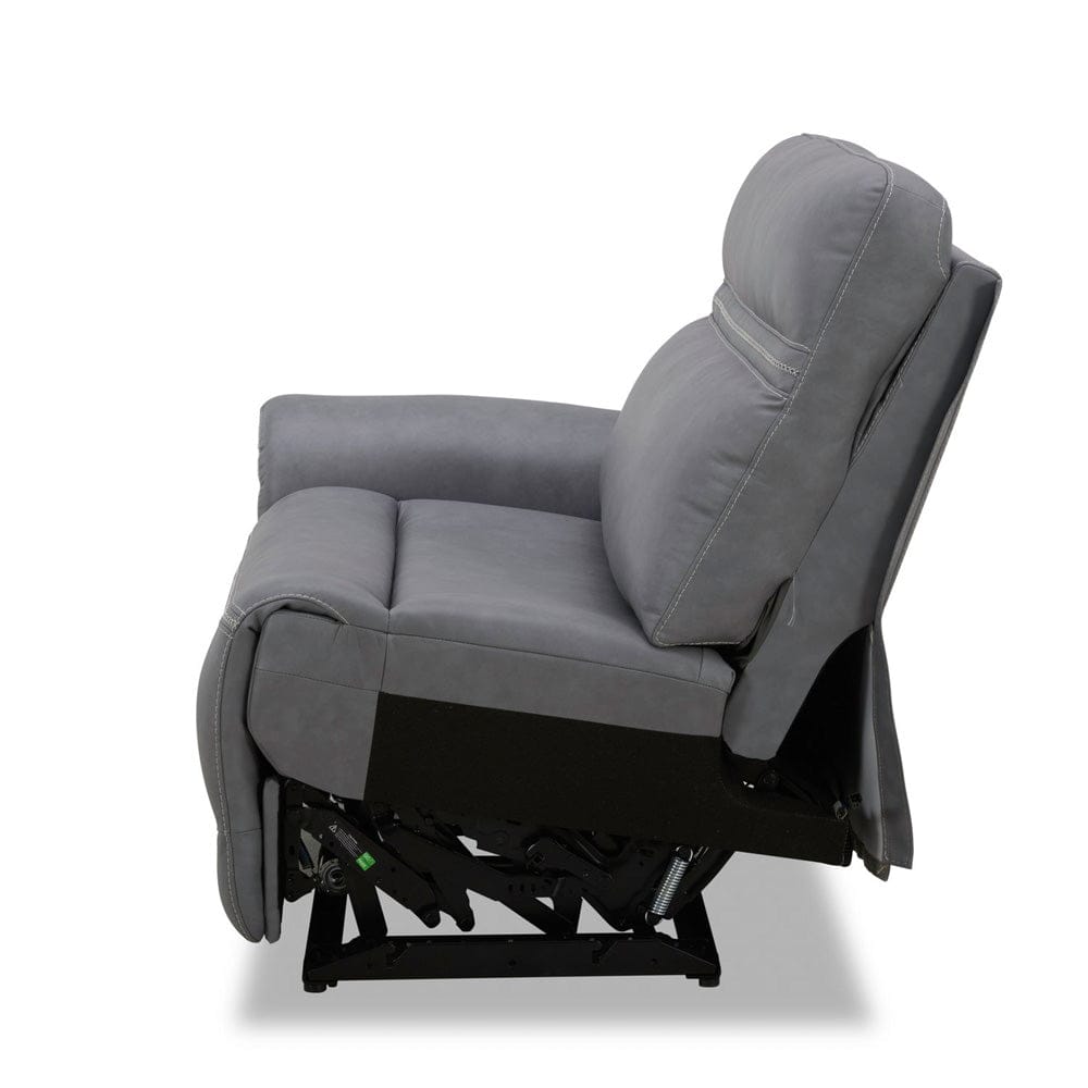 Liberty Furniture - Cooper - L Arm Recliner P3 & ZG - Blue Gray in Gray - 7007BG-43LP view 6