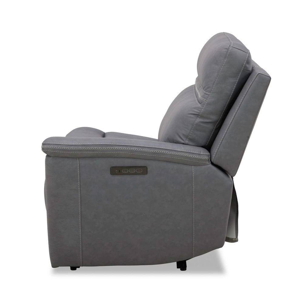 Liberty Furniture - Cooper - R Arm Recliner P3 & ZG - Blue Gray in Gray - 7007BG-43RP view 6