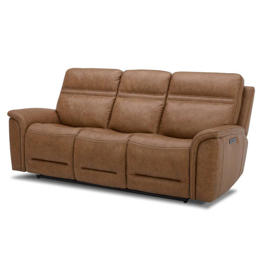 Liberty Furniture - Cooper Sofa P3 & ZG Camel - 7007CM-33P veiw 2