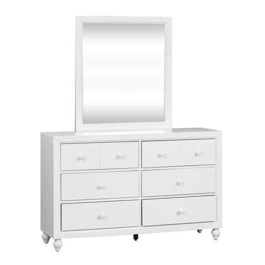 Liberty Furniture - Cottage View Dresser & Mirror - 523-YBR-DM veiw 2