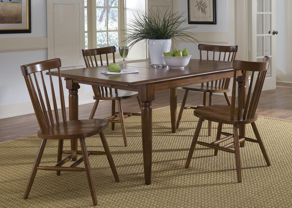 Liberty Furniture - Creations II Butterfly Leaf Table In Tobacco - 38-T300 veiw 1
