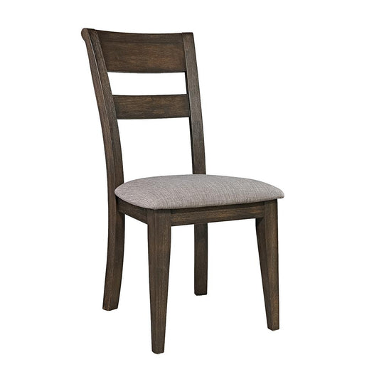 Liberty Furniture - Double Bridge Splat Back Side Chair in Dark Chestnut - 152-C2501S veiw 2