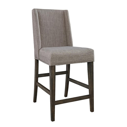 Liberty Furniture - Double Bridge Upholstered Counter Chair in Dark Chestnut - 152-B650124 veiw 2