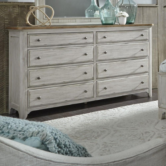 Liberty Furniture - Farmhouse Reimagined 8 Drawer Dresser - 652-BR31 veiw 2