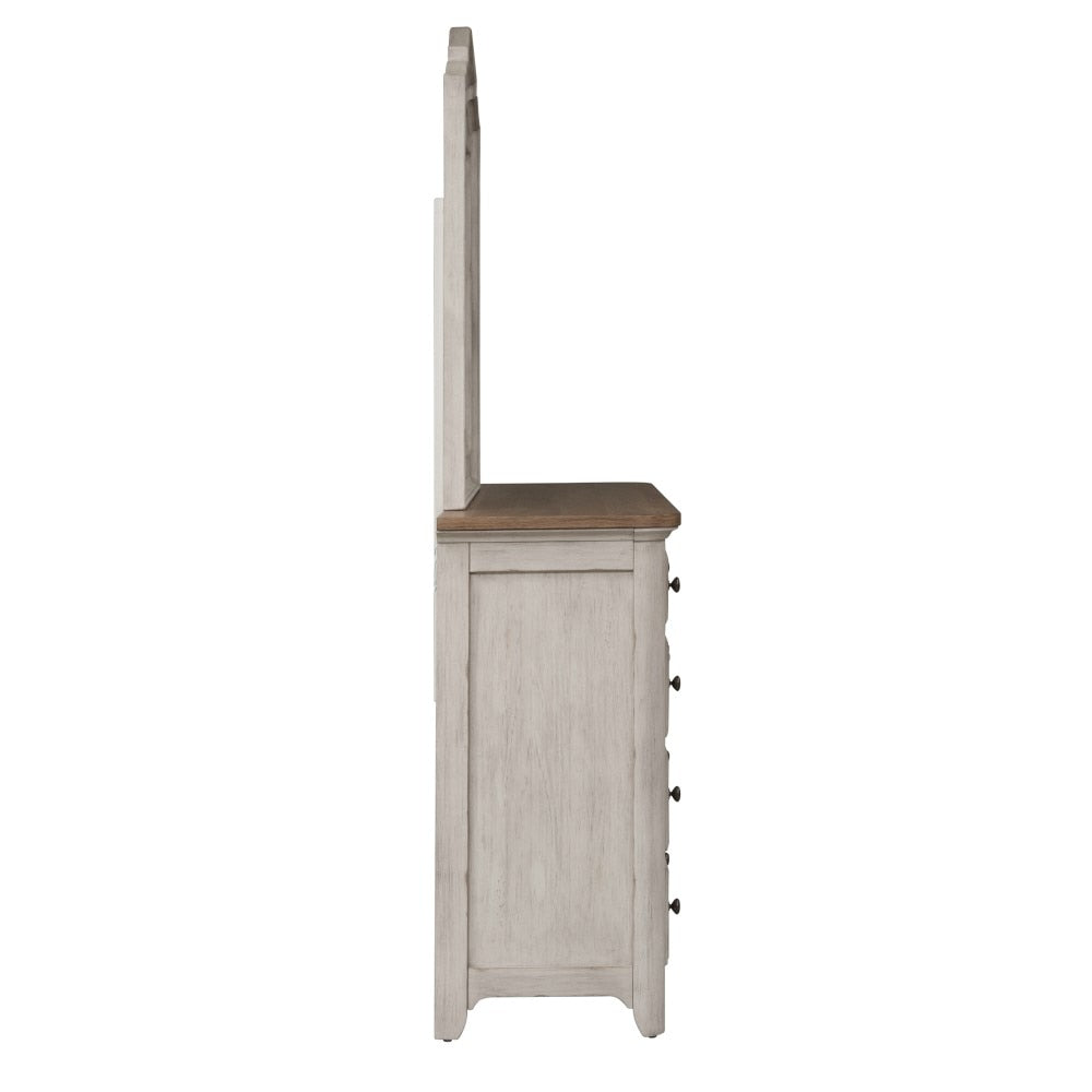 Liberty Furniture - Farmhouse Reimagined Dresser & Mirror - 652-BR-DM veiw 11