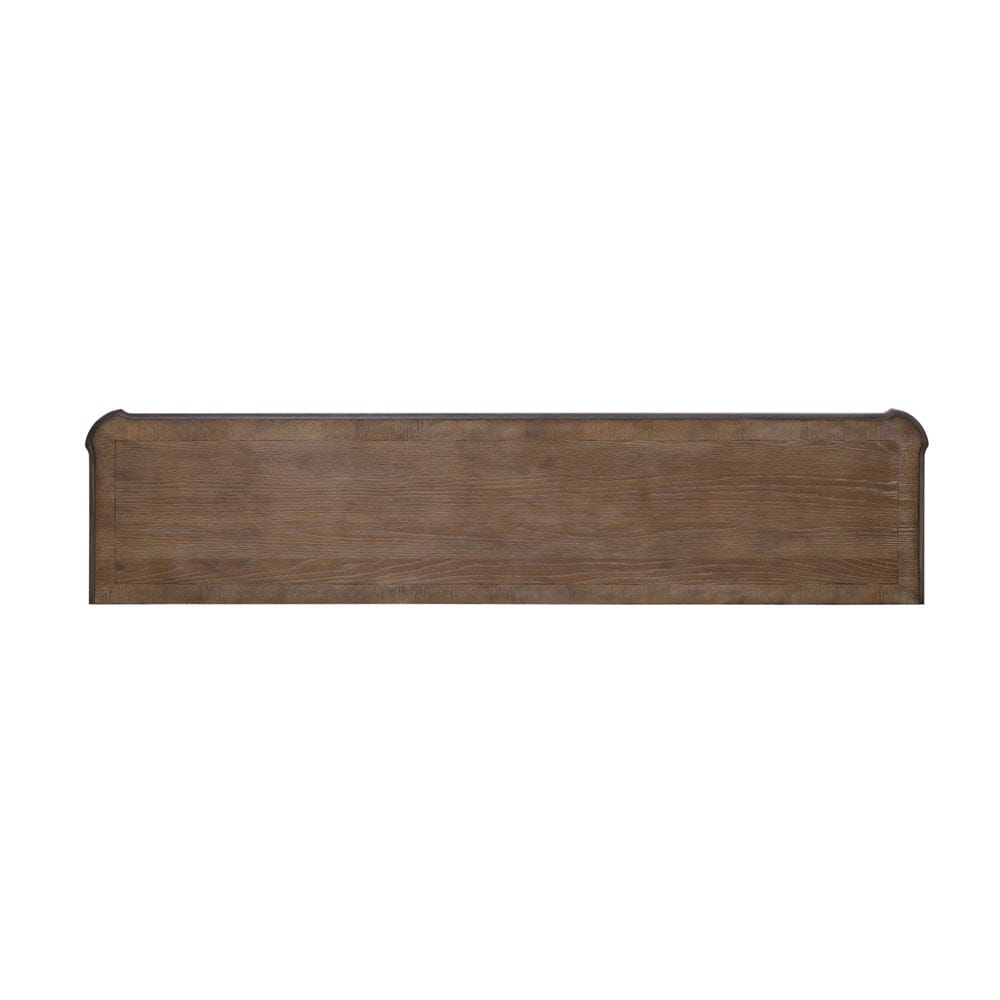 Liberty Furniture - Fireplace TV Consoles - 244 82 Inch Console w/ Fire FTS in Brown - FIRE-BOX-244-82FTS view 6