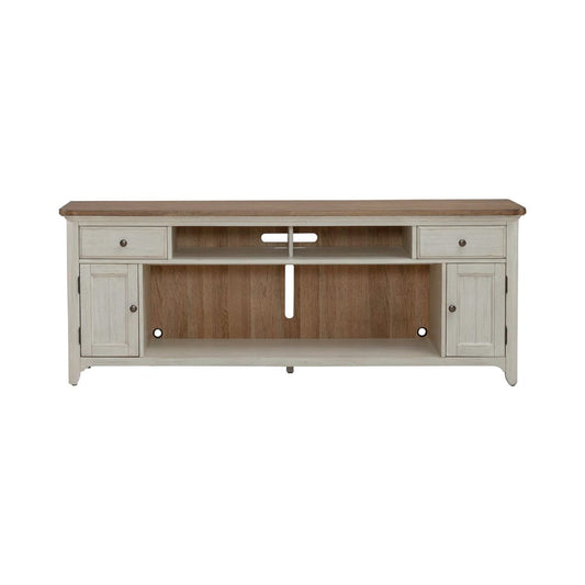 Liberty Furniture - Fireplace TV Consoles 80 Inch Fireplace TV Console - FIRE-652-TV80FT view 3