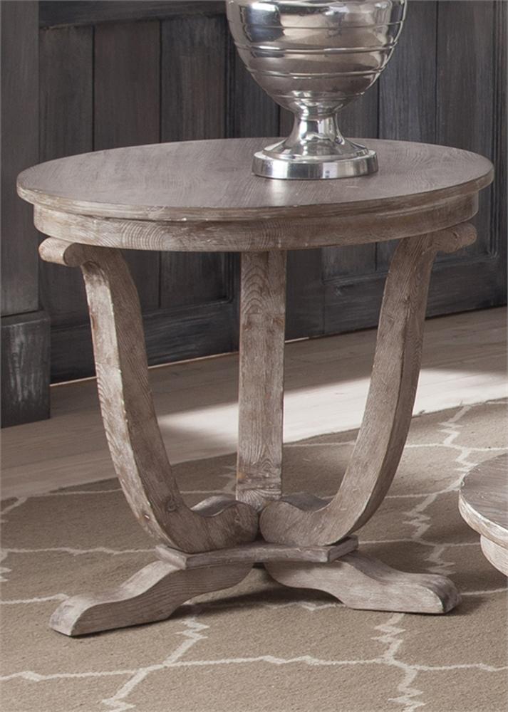 Liberty Furniture - Greystone Mill End Table - 154-OT1020 veiw 1