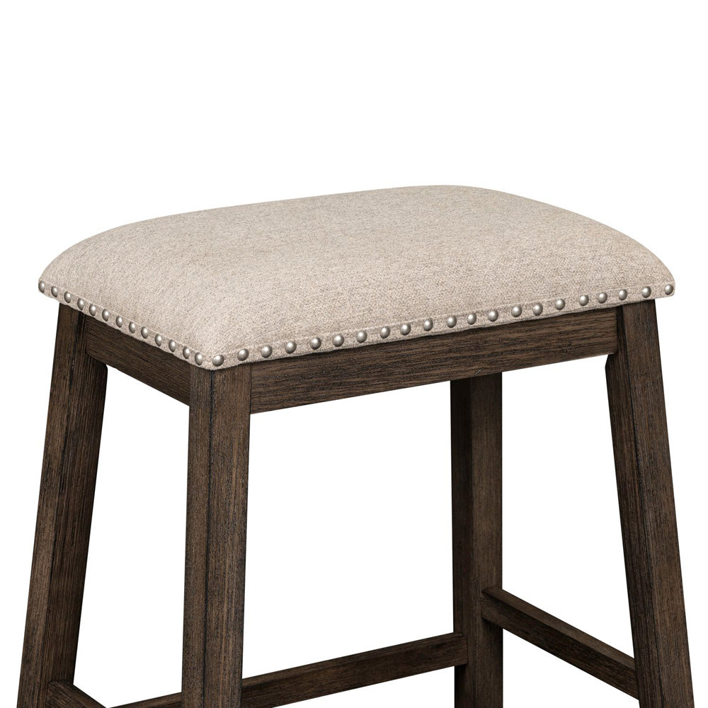 Liberty Furniture - Harrison Uph Console Stool - 680-OT9001 view 6